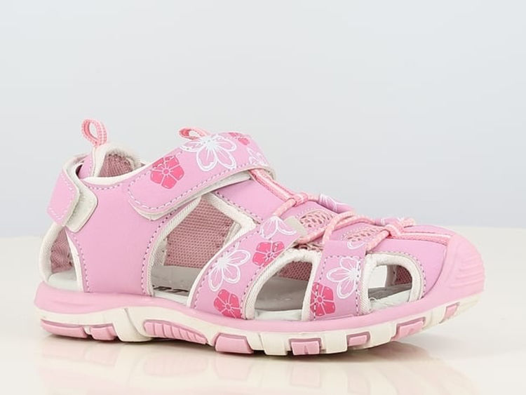Picture of B183740 GIRLS HIGH QUALITY - SOFT INSOLE SANDALS WITH VELCRO